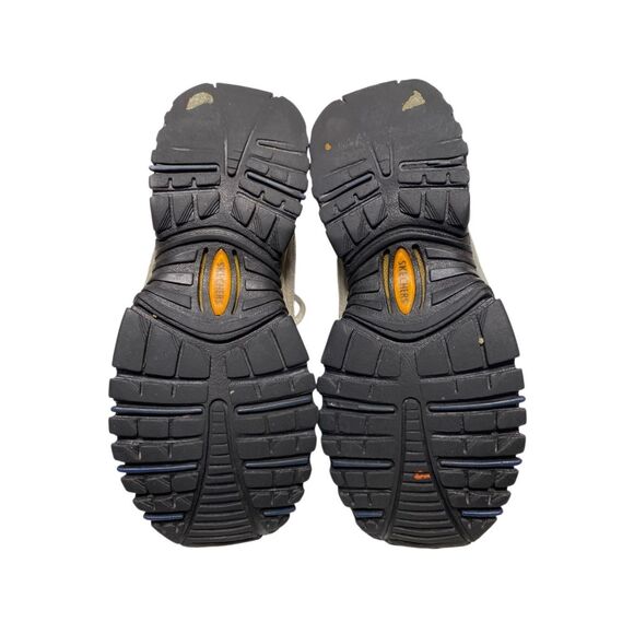 Skechers Sport Trail Chunky Sneakers Womens Size 7 Gray White Blue Suede Mesh - Picture 4 of 10